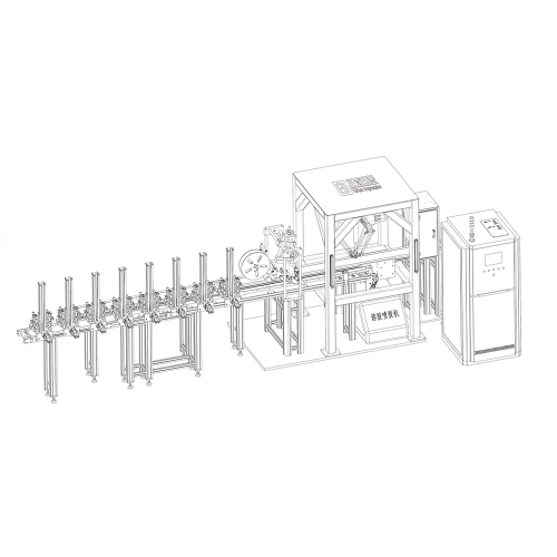 濕紙巾自動(dòng)貼標(biāo)粘蓋機(jī)